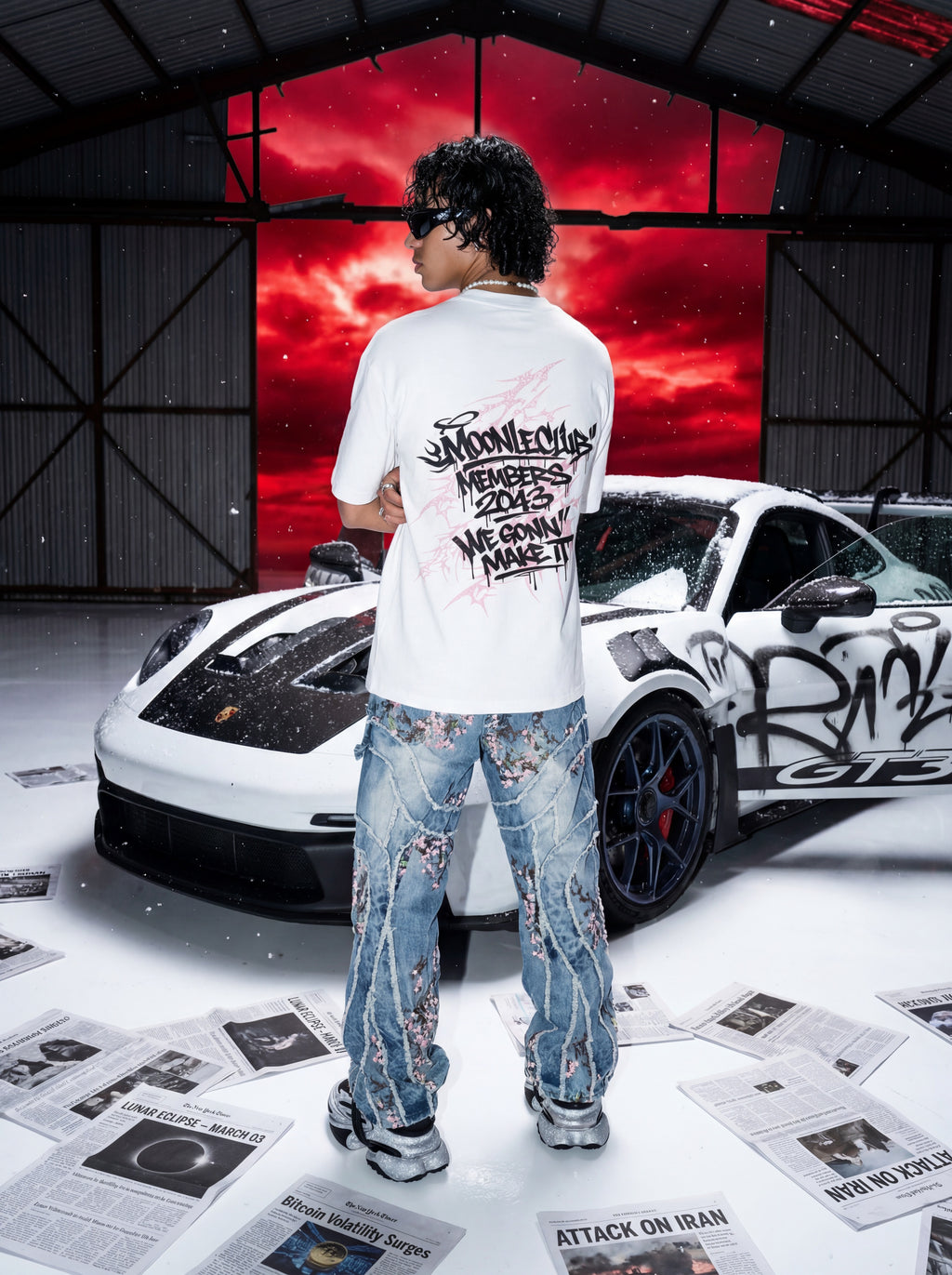 UMBRA FILE 03.03 / WHITE TEE // LUNAR ECLIPSE RELEASE