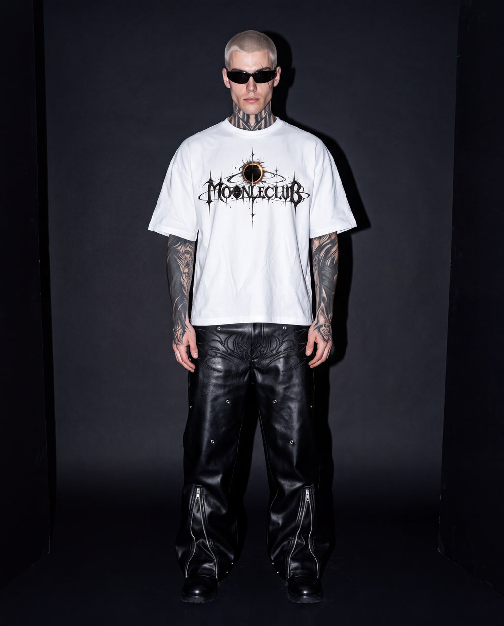 SOLAR ECLIPSE’26 GRAPHIC (WHITE) TEE