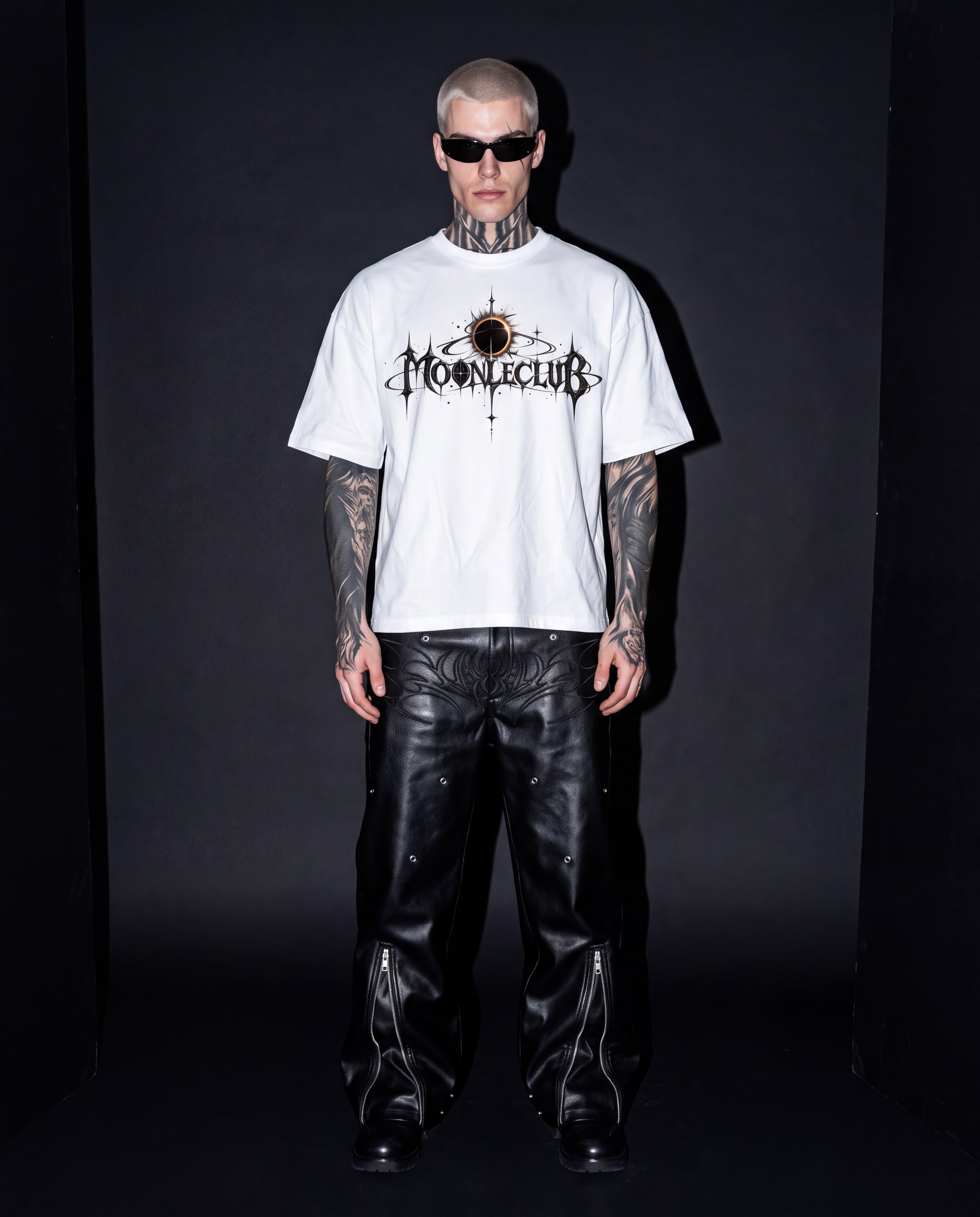 SOLAR ECLIPSE’26 GRAPHIC (WHITE) TEE