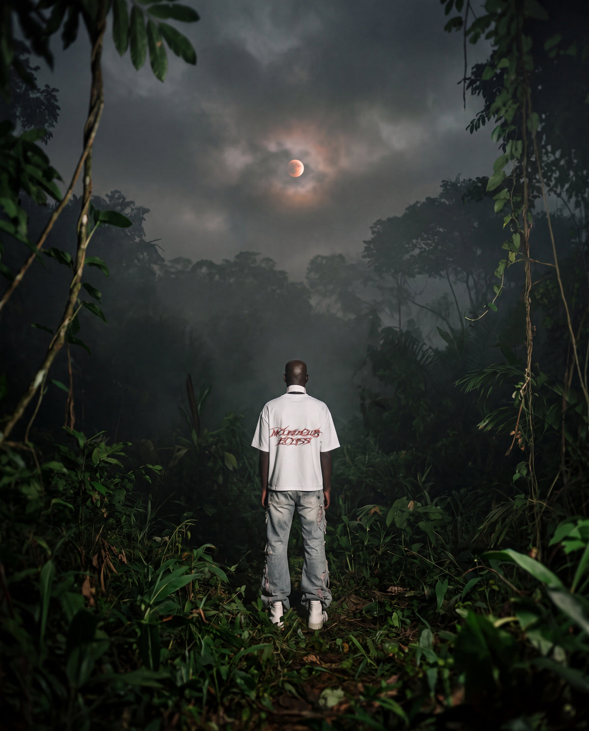 LUNAR ECLISSI 26' GRAPHIC (WHITE TEE)
